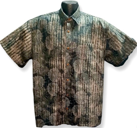 Spiderwebs Hawaiian Shirt- Made in USA 100% Cotton